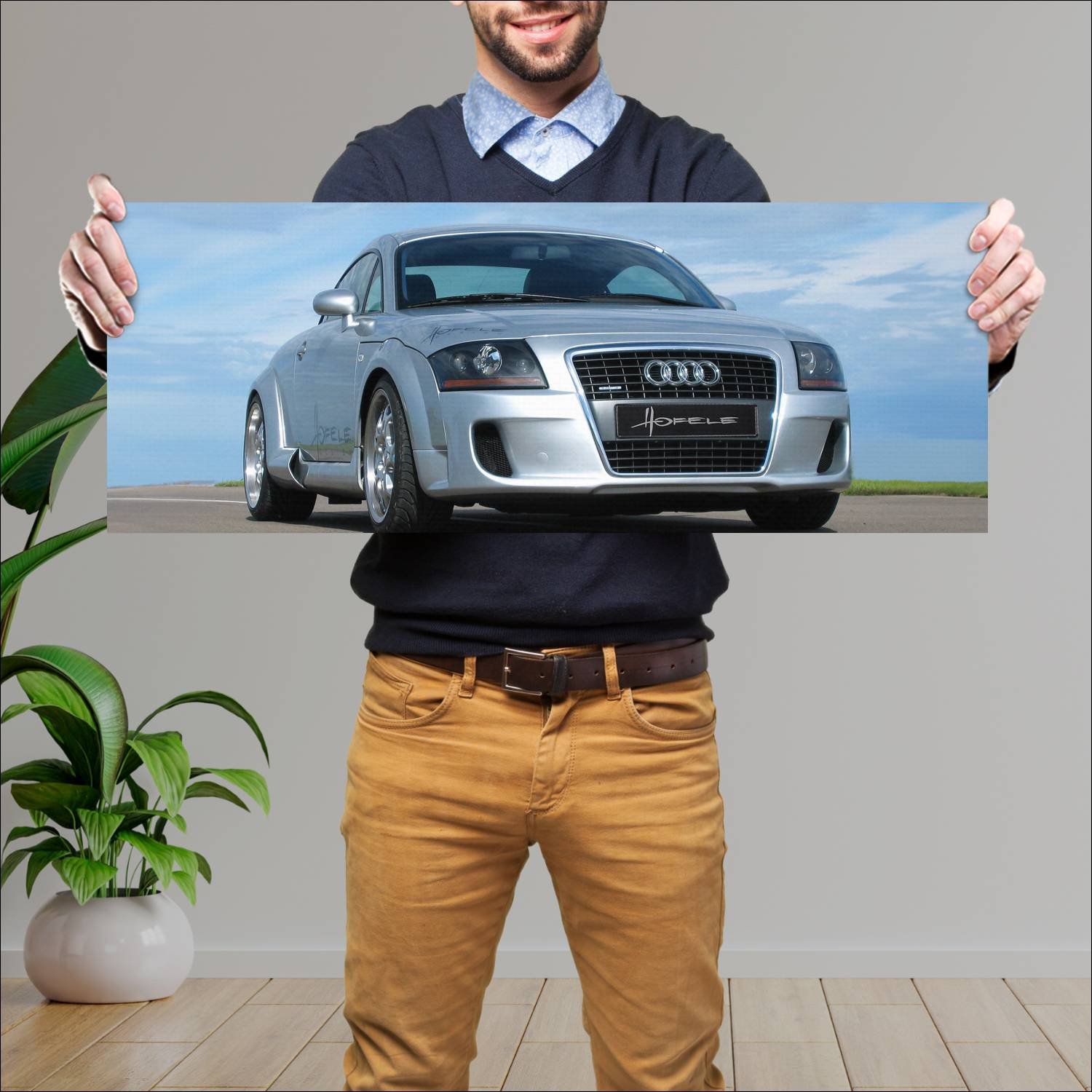 Cuadro grande 30x80cm 2006 audi tt coupe by hofele 260 Audi