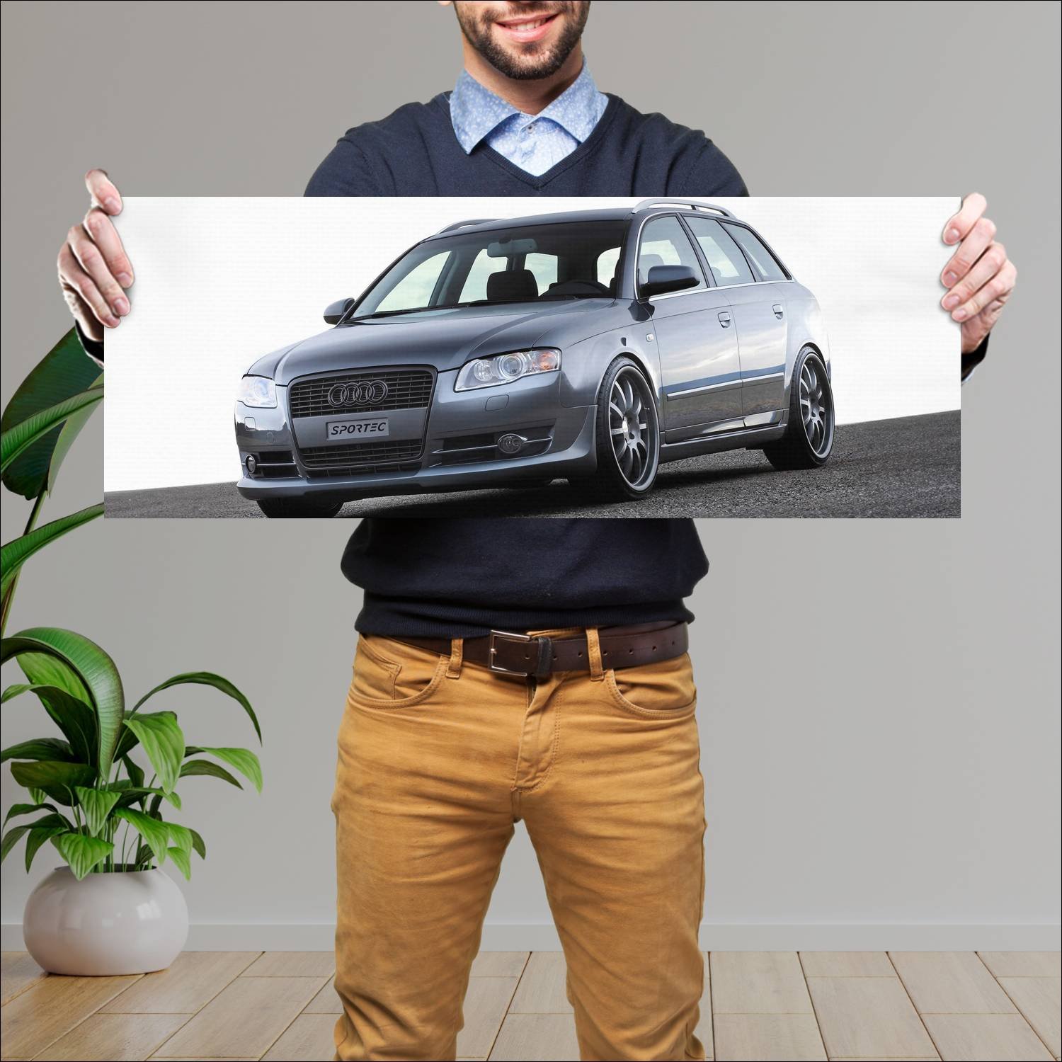 Cuadro grande 30x80cm 2006 sportec rs 300 based on 264 Audi