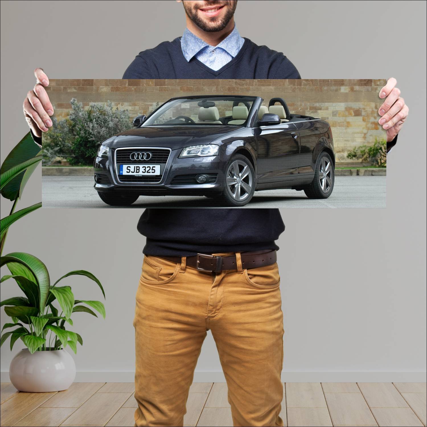 Cuadro grande 30x80cm 2008 audi a3 cabriolet uk 28 329 Audi