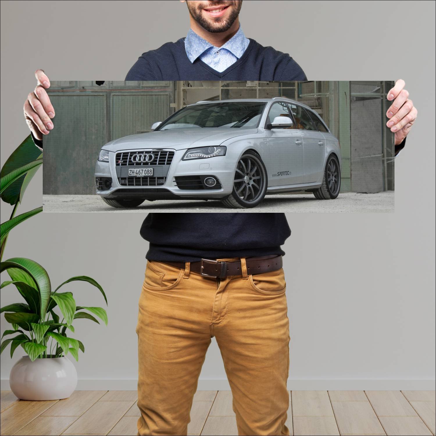 Cuadro grande 30x80cm 2009 sportec rs 425 based on 510 Audi