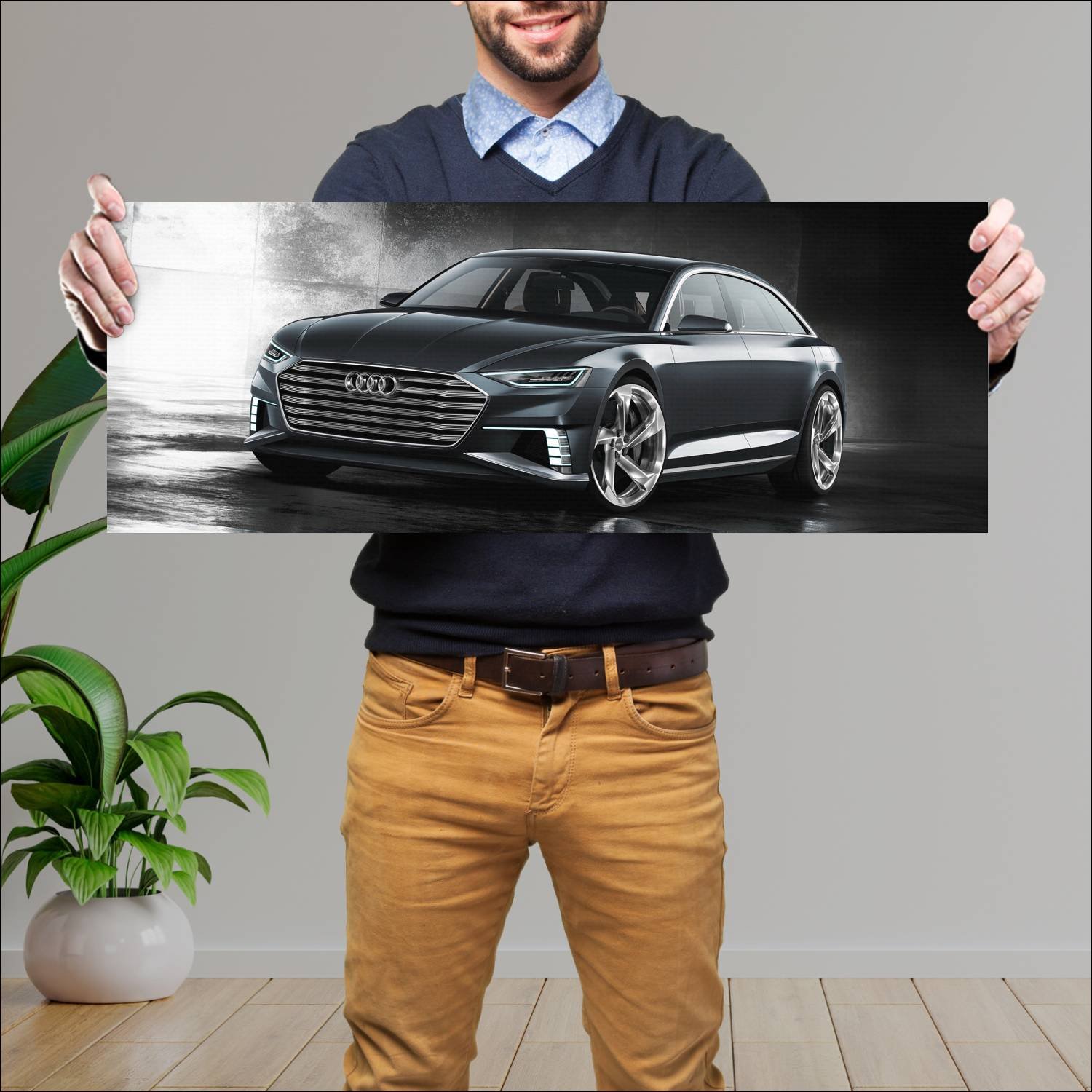Cuadro grande 30x80cm 2015 audi prologue avant 879 23 Audi