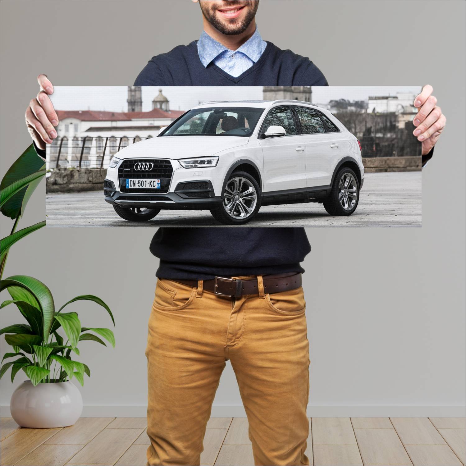 Cuadro grande 30x80cm 2015 audi q3 off road packag 29 Audi