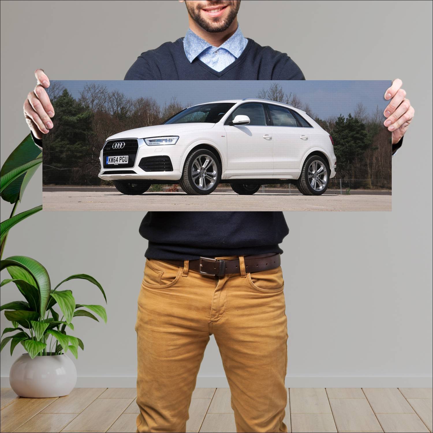Cuadro grande 30x80cm 2015 audi q3 s line uk auto 32 Audi
