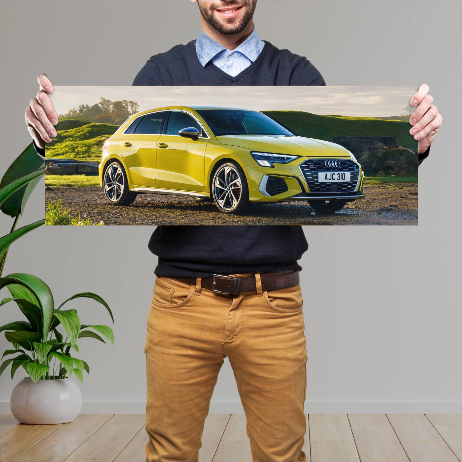 Cuadro grande 30x80cm 2020 audi s3 sportback uk 10 731 Audi