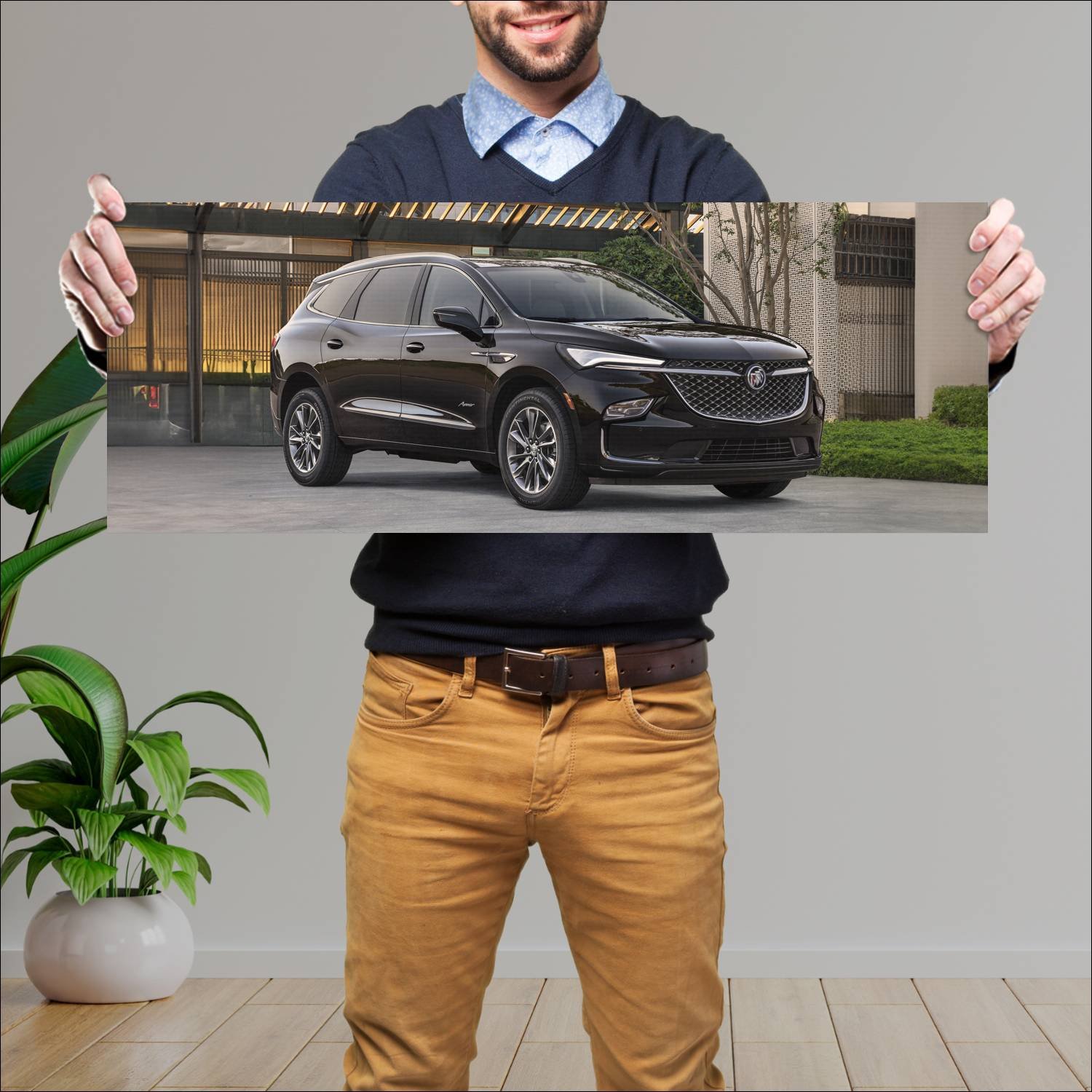 Cuadro grande 30x80cm 2022 buick enclave avenir 10 82 Buik