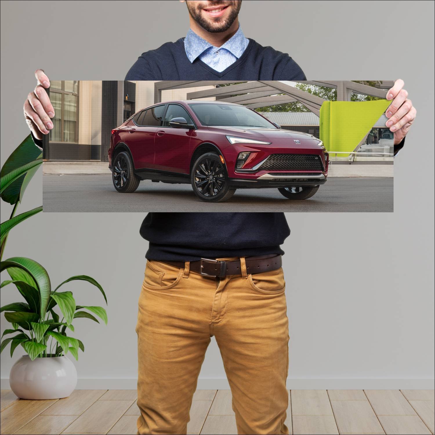 Cuadro grande 30x80cm 2024 buick envista st auto 92 Buik