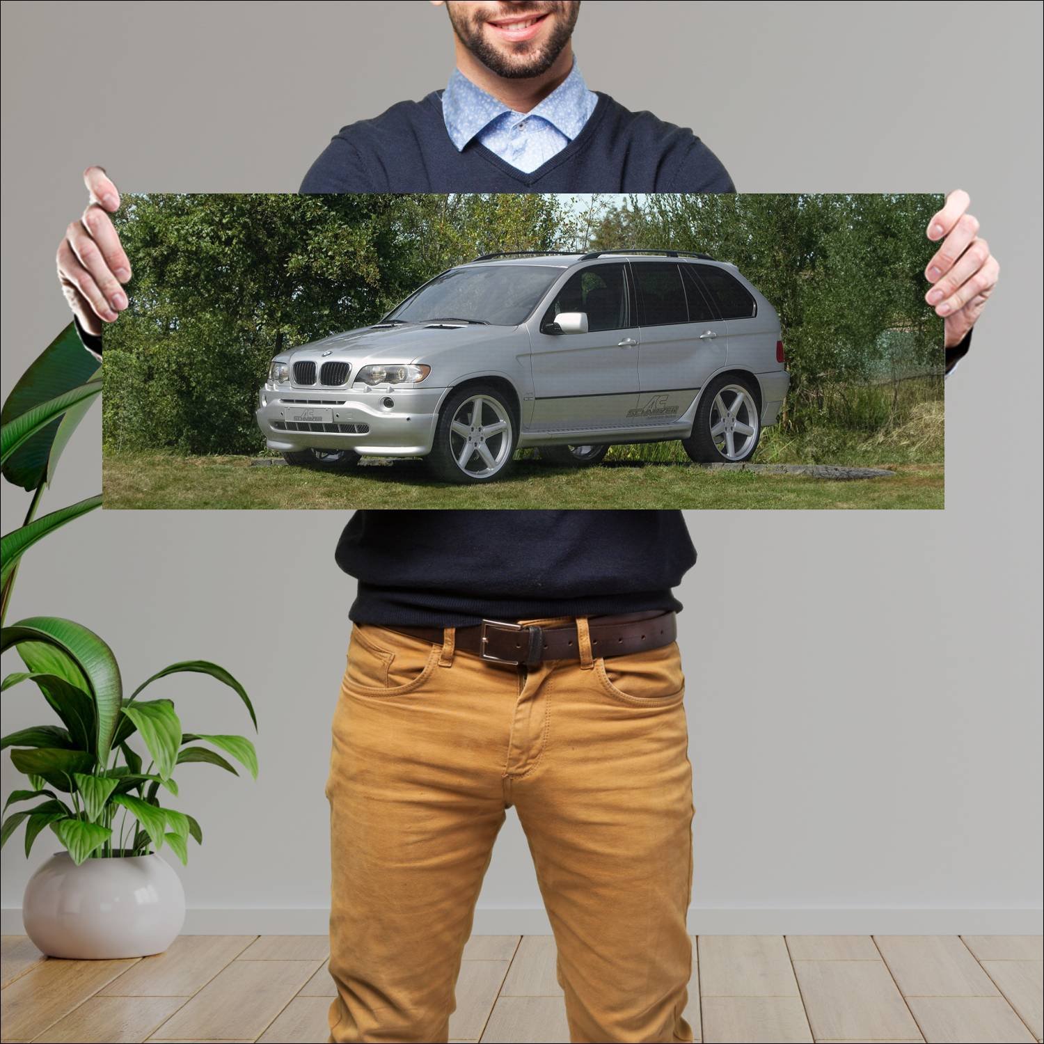 Cuadro grande 30x80cm 2001 ac schnitzer acs5 based 250 Bmw