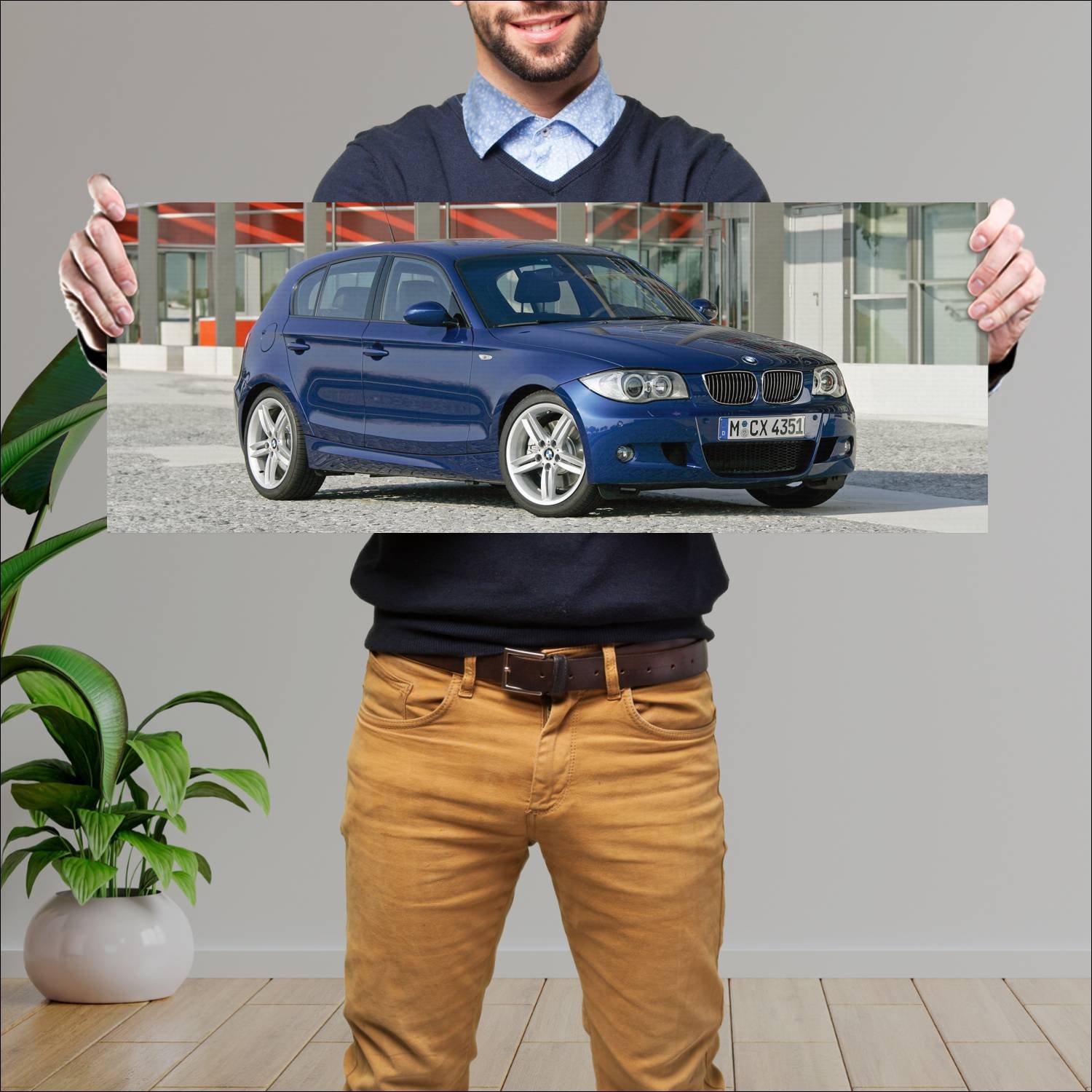 Cuadro grande 30x80cm 2005 bmw 1 series m sport 5 396 Bmw