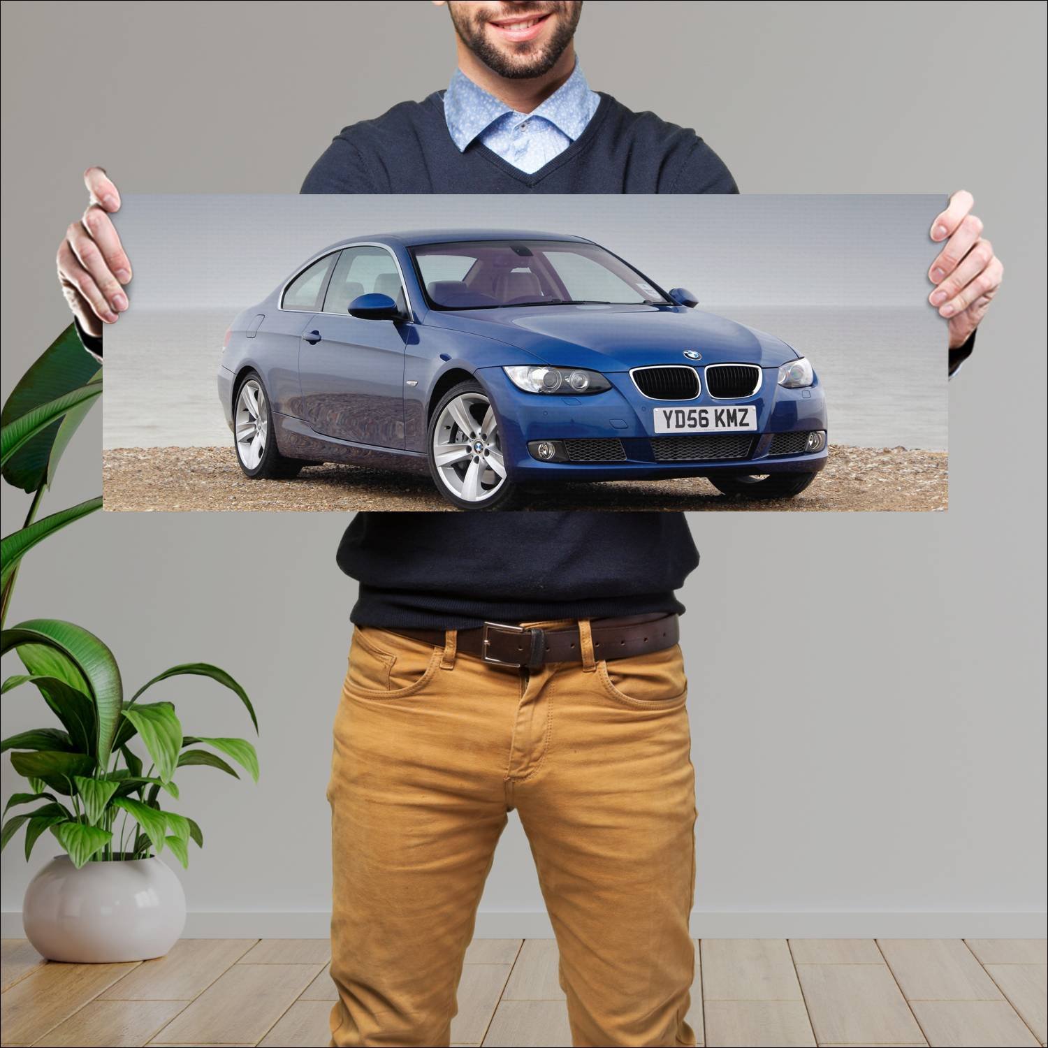 Cuadro grande 30x80cm 2006 bmw 3 series coupe uk 8 442 Bmw