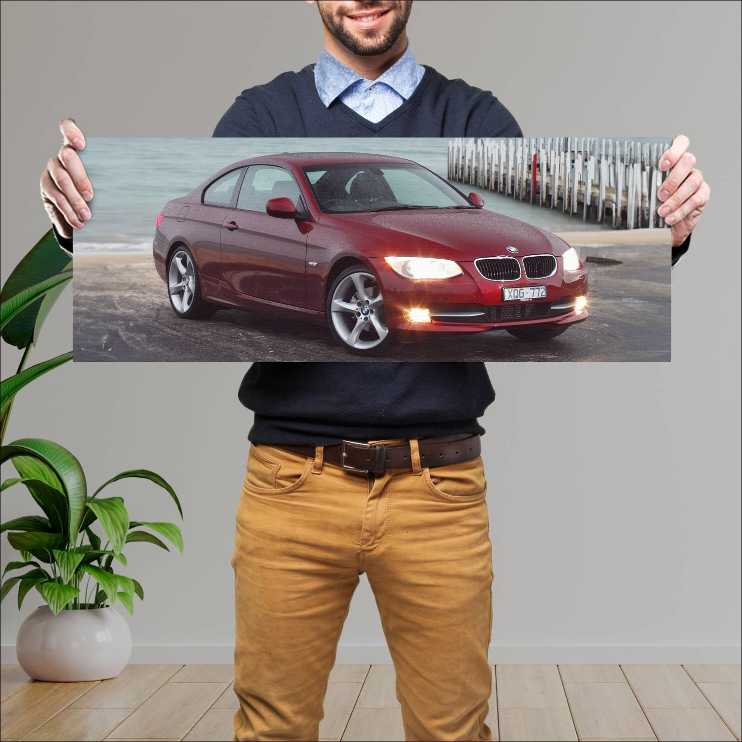 Cuadro grande 30x80cm 2010 bmw 3 series coupe au 2 729 Bmw