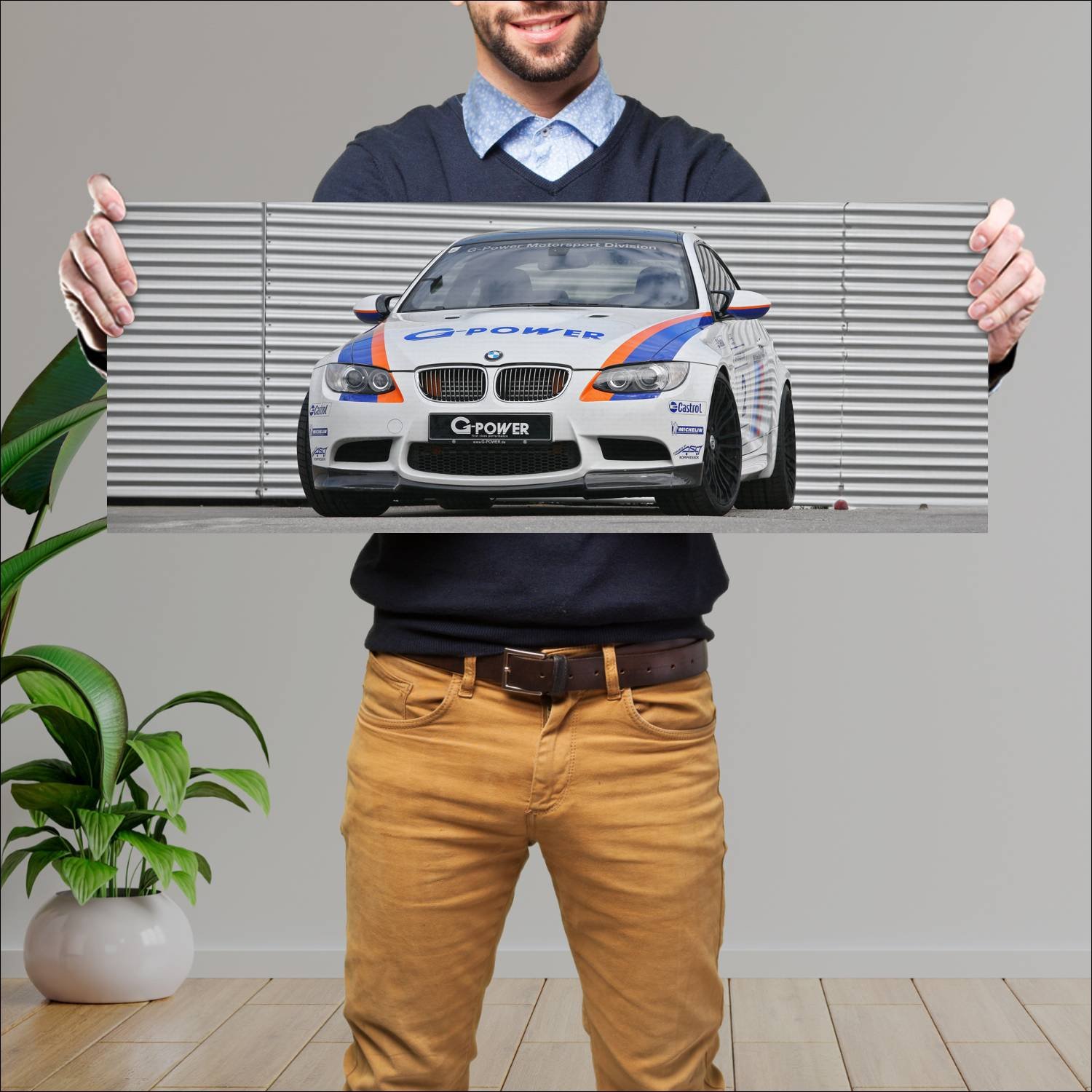Cuadro grande 30x80cm 2010 g power m3 tornado cs 1 789 Bmw