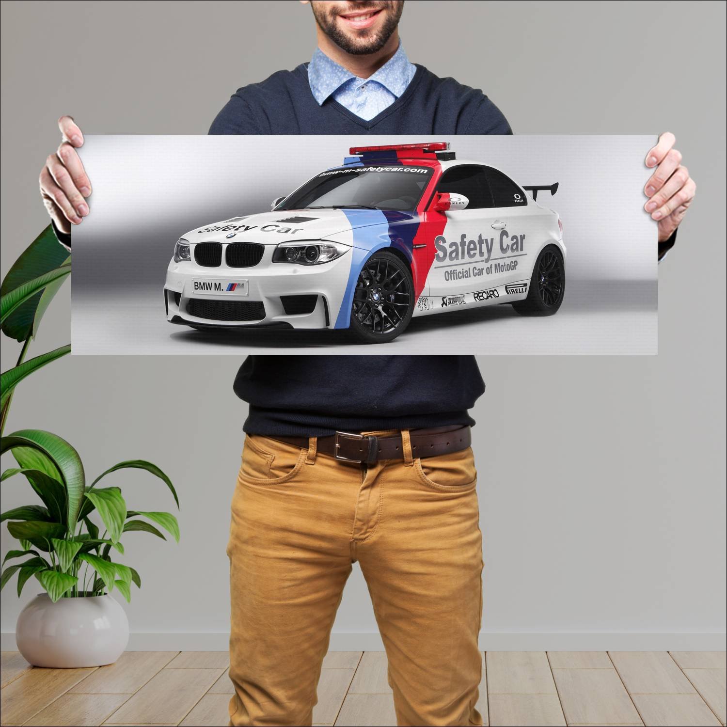 Cuadro grande 30x80cm 2011 bmw 1 series m coupe mo 822 Bmw