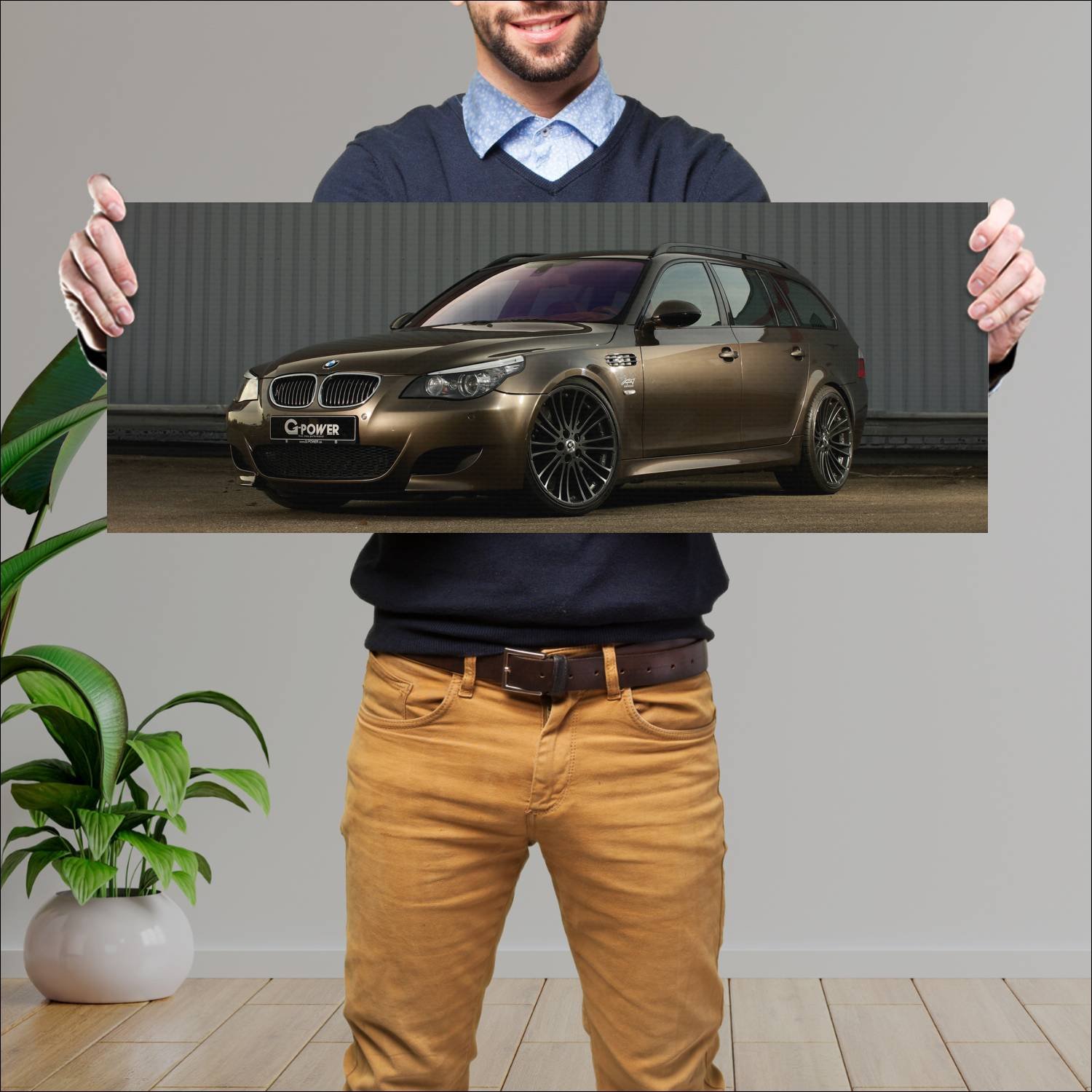 Cuadro grande 30x80cm 2011 g power m5 hurricane rs 894 Bmw