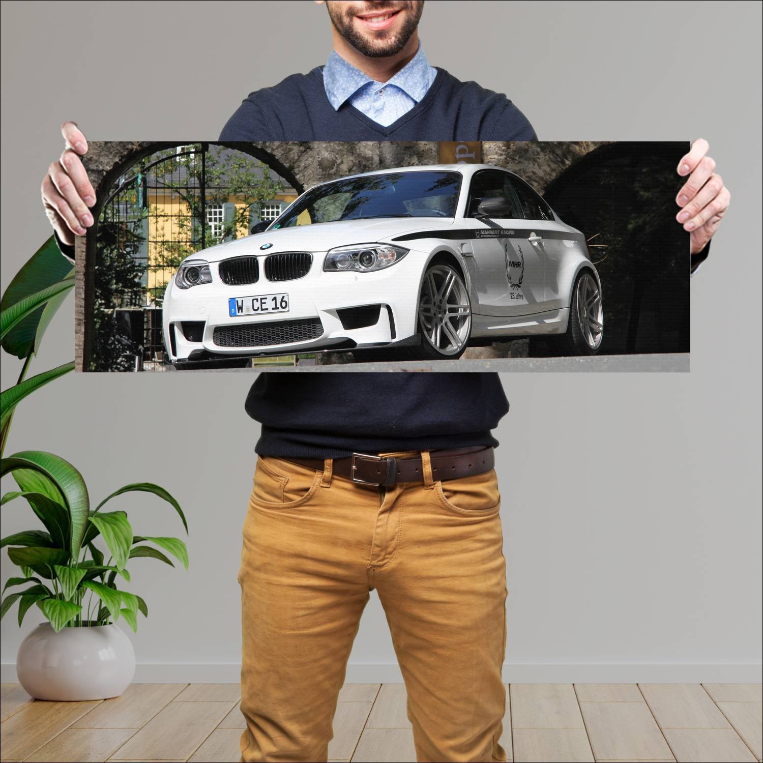 Cuadro grande 30x80cm 2011 manhart mh1 biturbo 114 899 Bmw