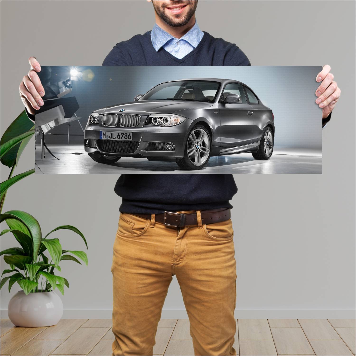 Cuadro grande 30x80cm 2013 bmw 1 series coupe life 26 Bmw
