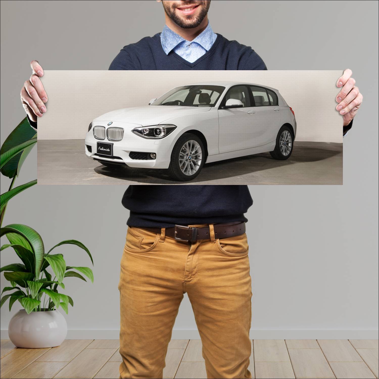 Cuadro grande 30x80cm 2013 bmw 1 series fashionist 27 Bmw