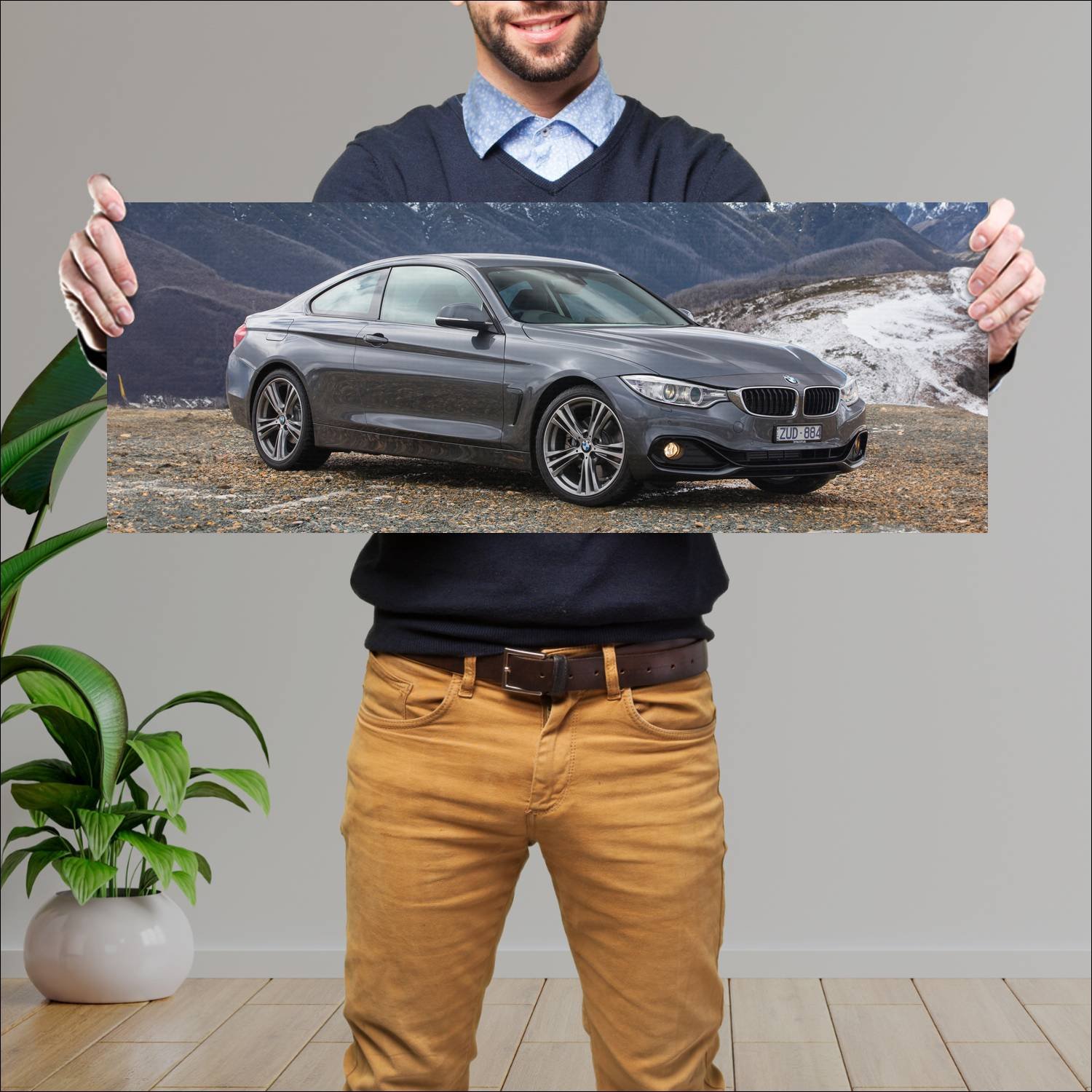 Cuadro grande 30x80cm 2013 bmw 4 series coupe au 8 47 Bmw
