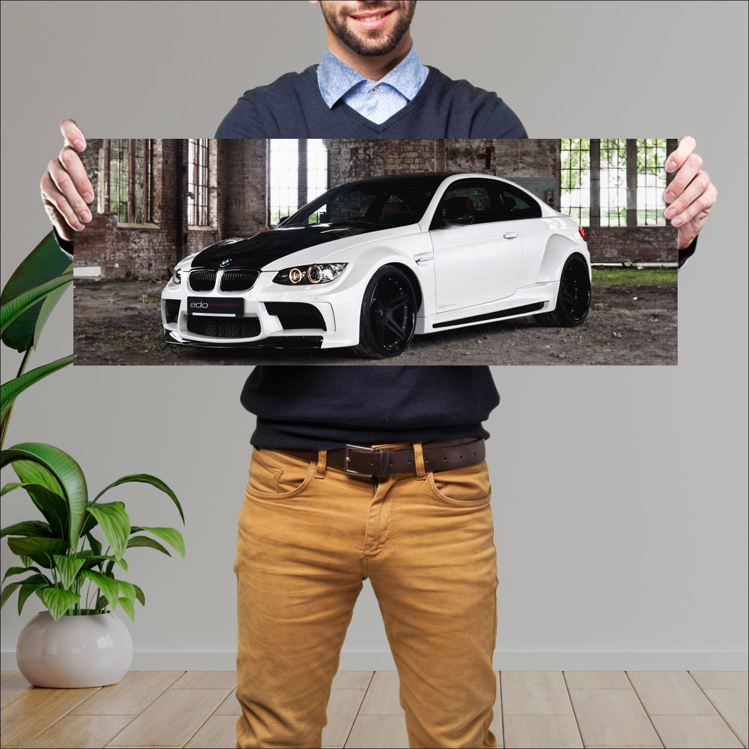 Cuadro grande 30x80cm 2013 bmw m3 coupe evo by edo 84 Bmw