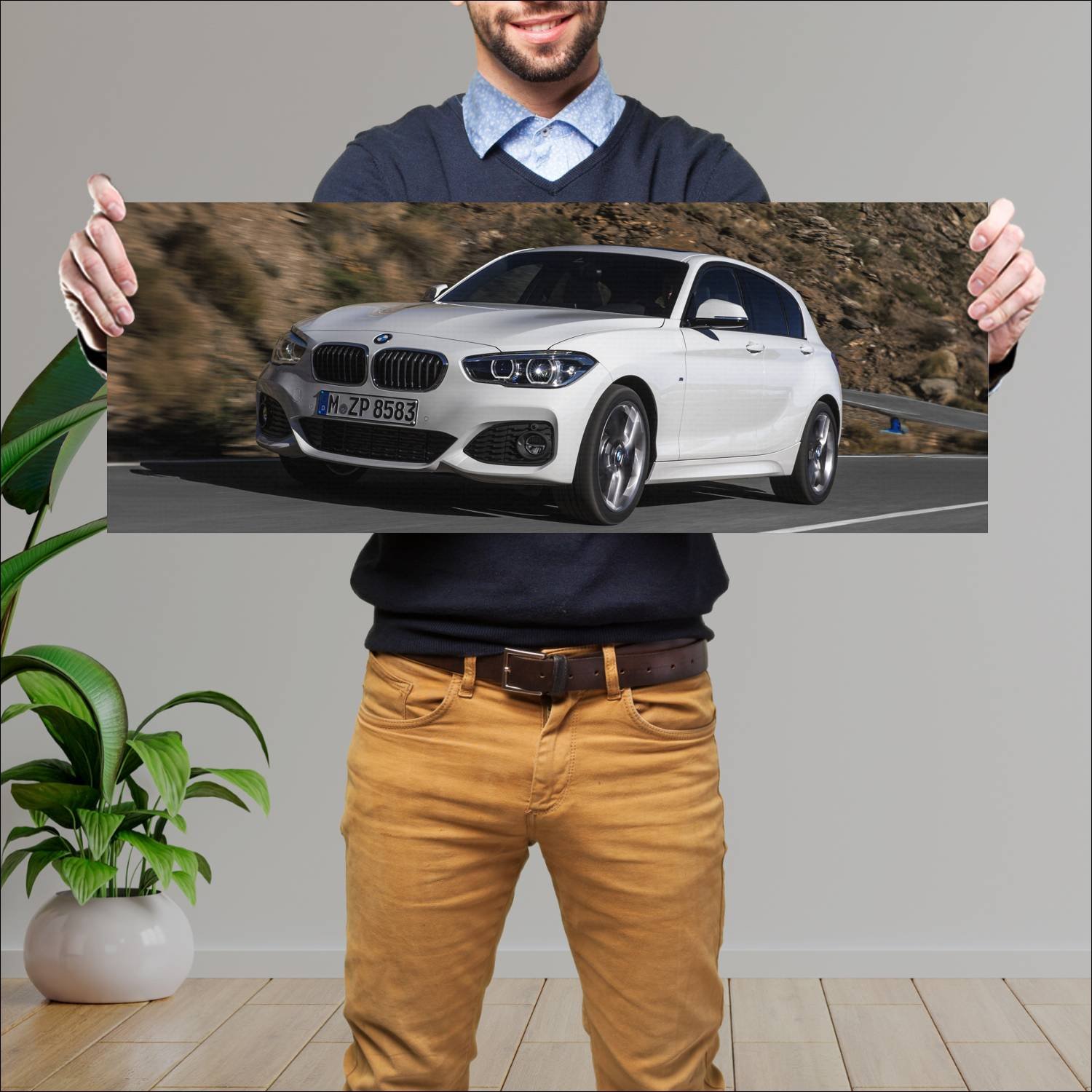 Cuadro grande 30x80cm 2015 bmw 1 series m sport 5 246 Bmw
