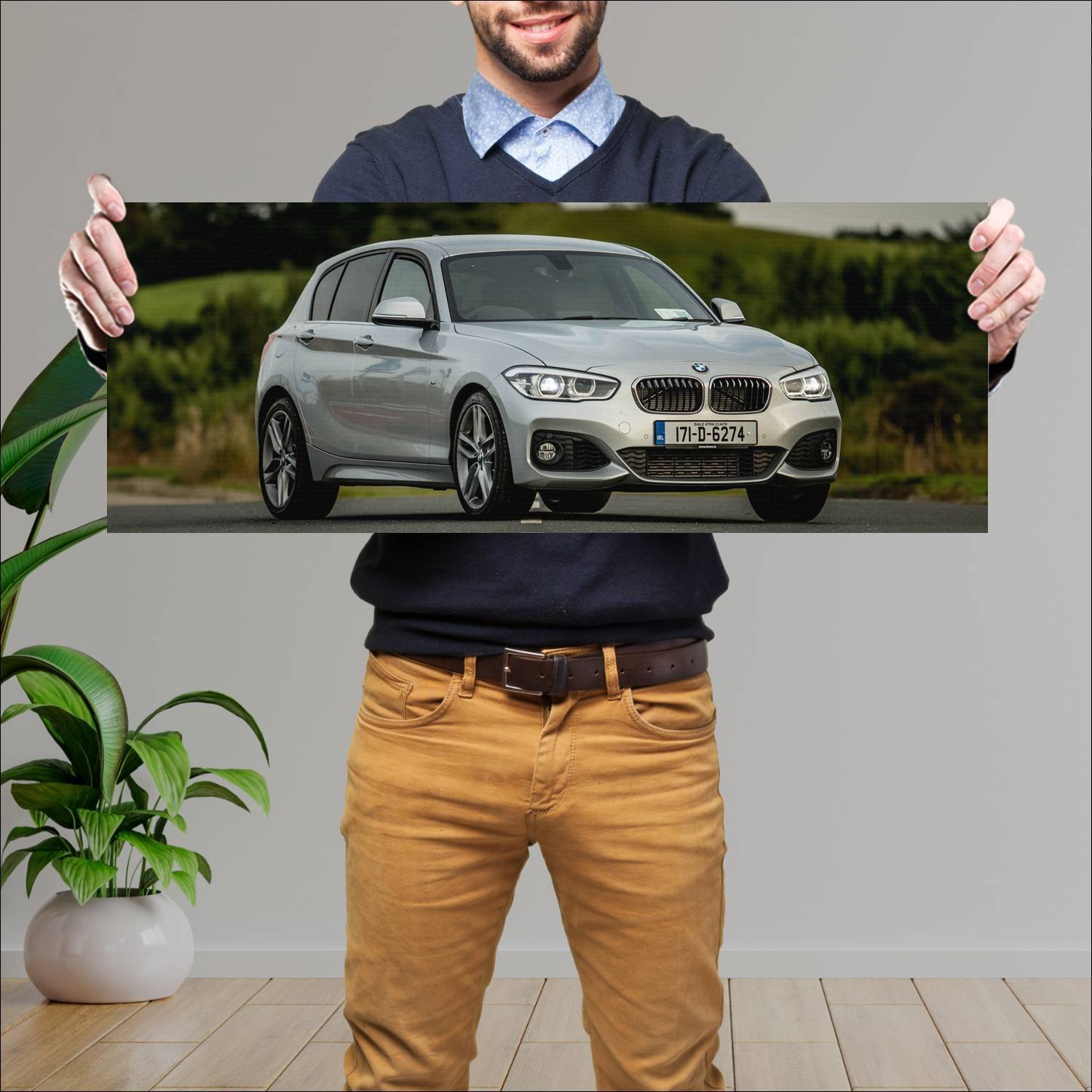 Cuadro grande 30x80cm 2015 bmw 1 series m sport 5 247 Bmw