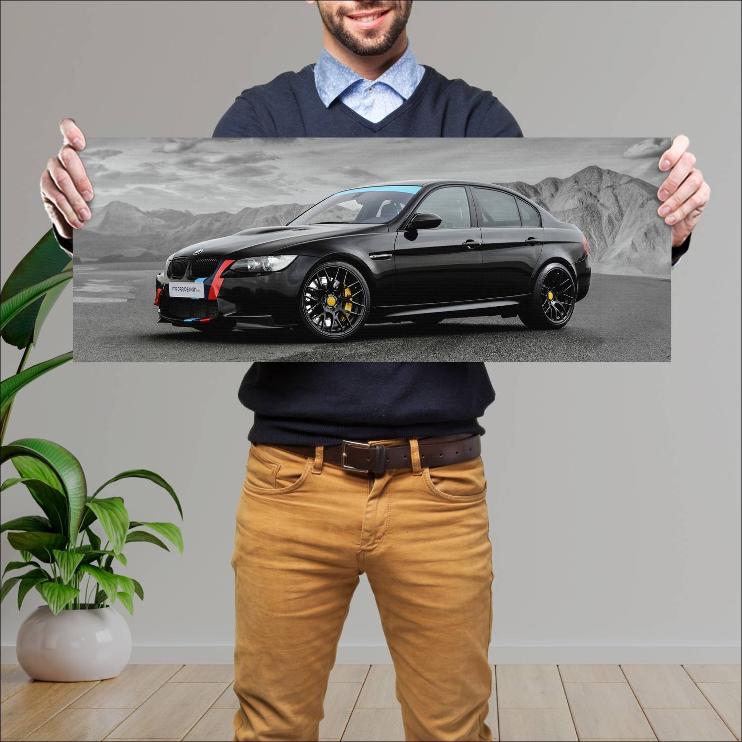 Cuadro grande 30x80cm 2016 bmw m3 by mr car design 428 Bmw