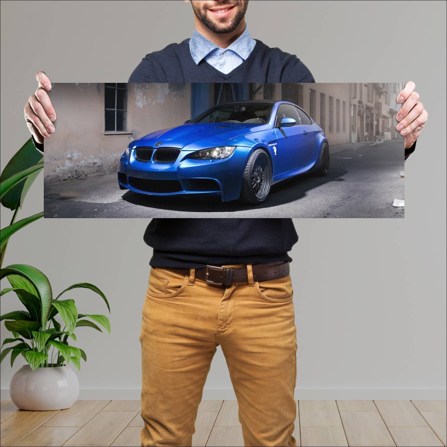 Cuadro grande 30x80cm 2013 alpha n bt92 4 6 auto 10 Bmw