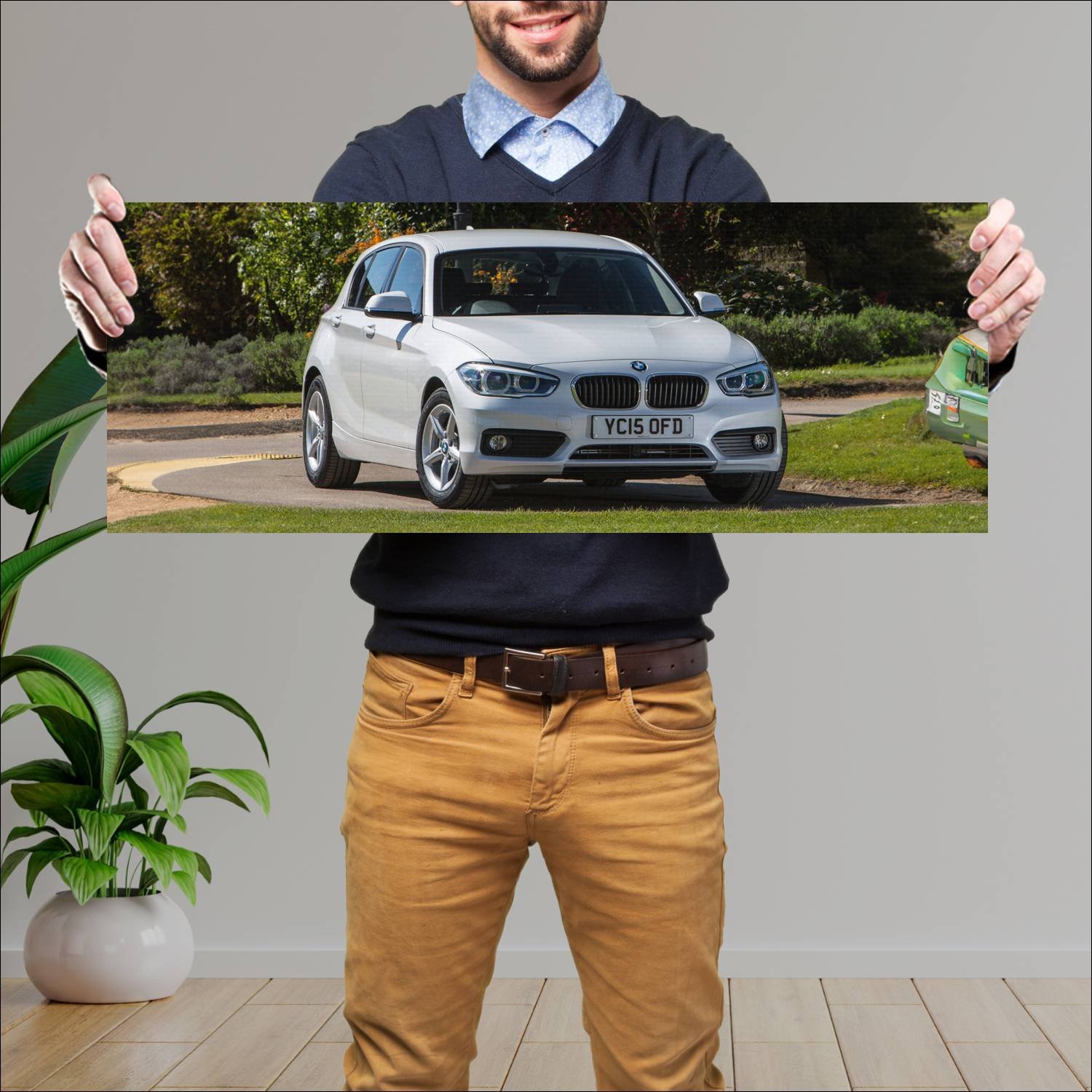 Cuadro grande 30x80cm 2015 bmw 1 series 5 door uk 62 Bmw
