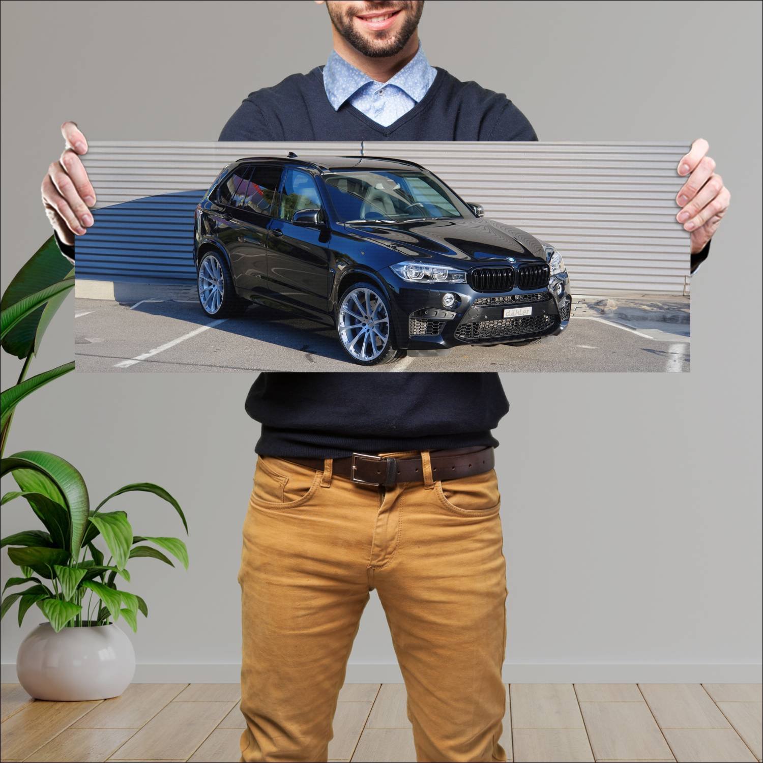 Cuadro grande 30x80cm 2015 bmw x5 m by dahler 1120 86 Bmw