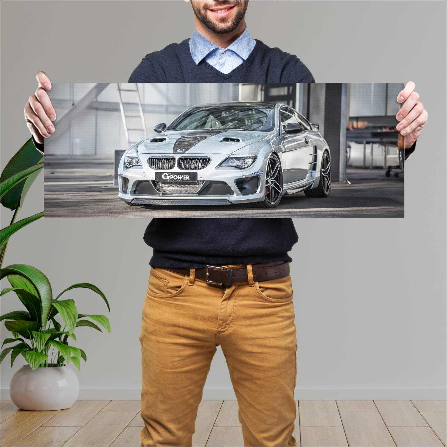 Cuadro grande 30x80cm 2015 g power m6 hurricane cs 97 Bmw