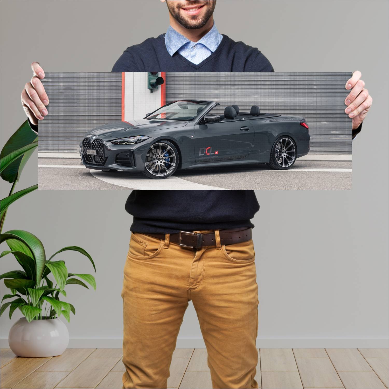 Cuadro grande 30x80cm 2021 bmw m440i convertible c 325 Bmw