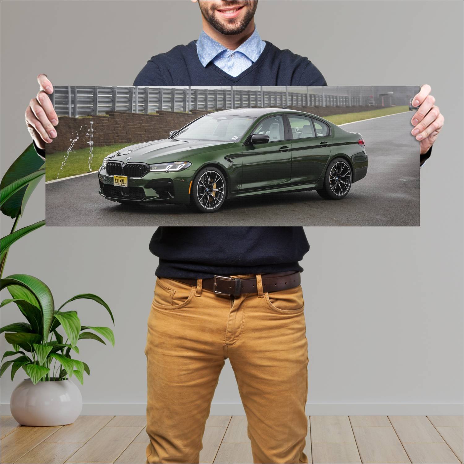 Cuadro grande 30x80cm 2021 bmw m5 competition us 1 335 Bmw