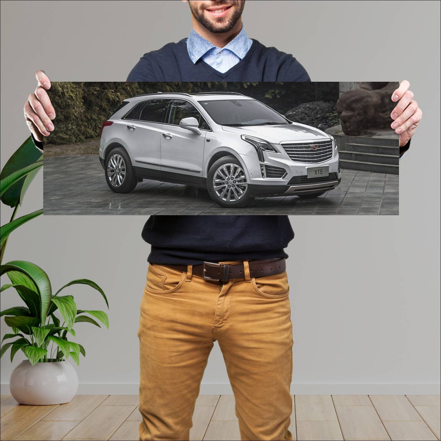 Cuadro grande 30x80cm 2017 cadillac xt5 platinum c 52 Cadillac