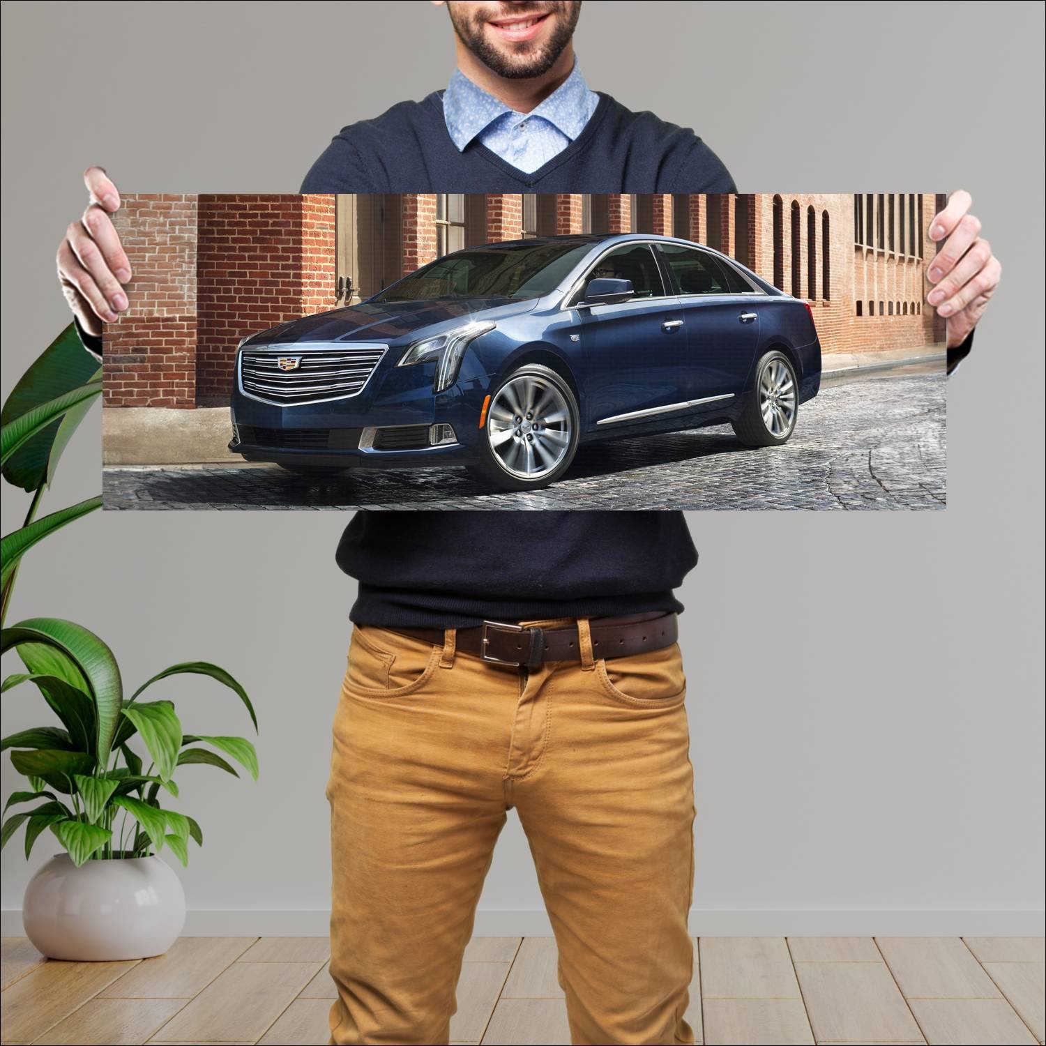 Cuadro grande 30x80cm 2018 cadillac xts auto 53 Cadillac