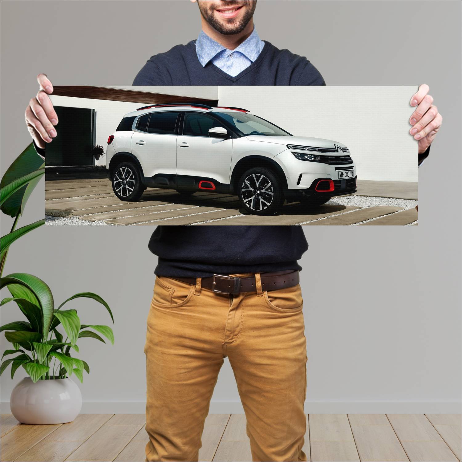 Cuadro grande 30x80cm 2018 citroen c5 aircross 781 79 Citroen