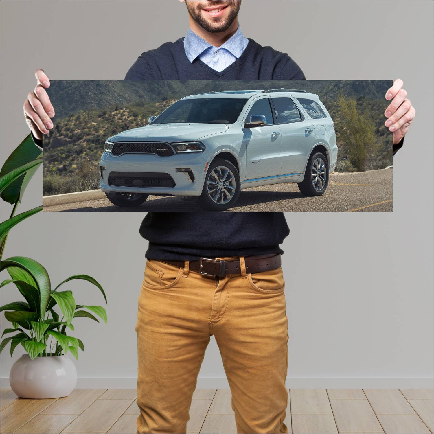 Cuadro grande 30x80cm 2021 dodge durango citadel 9 151 Dodge