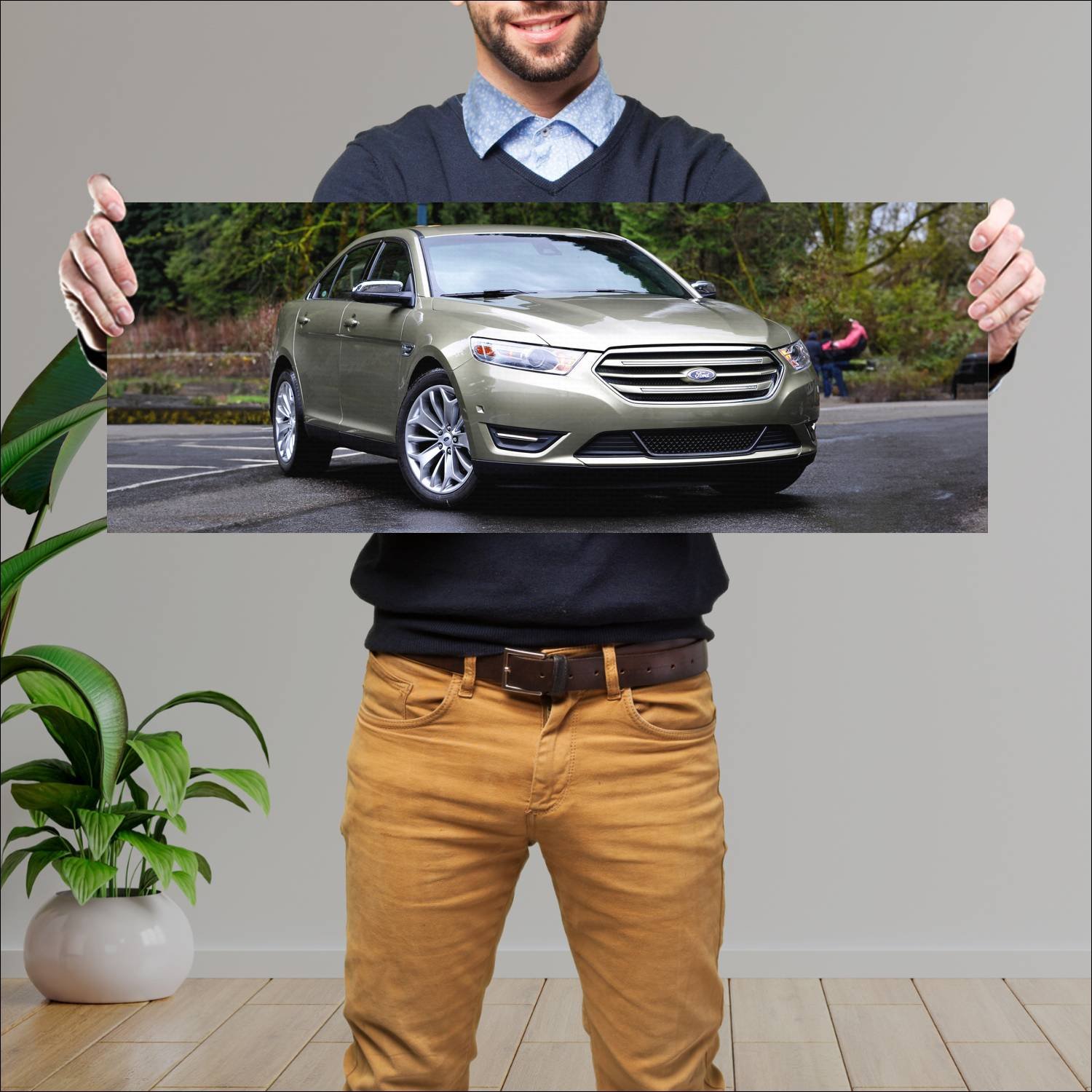 Cuadro grande 30x80cm 2013 ford taurus 4422 75 Ford