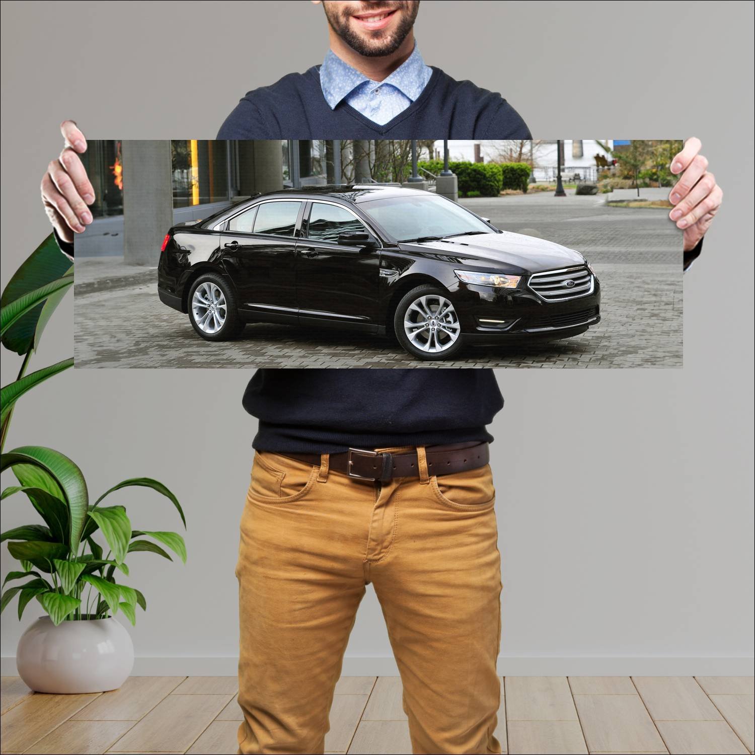 Cuadro grande 30x80cm 2013 ford taurus 4423 76 Ford