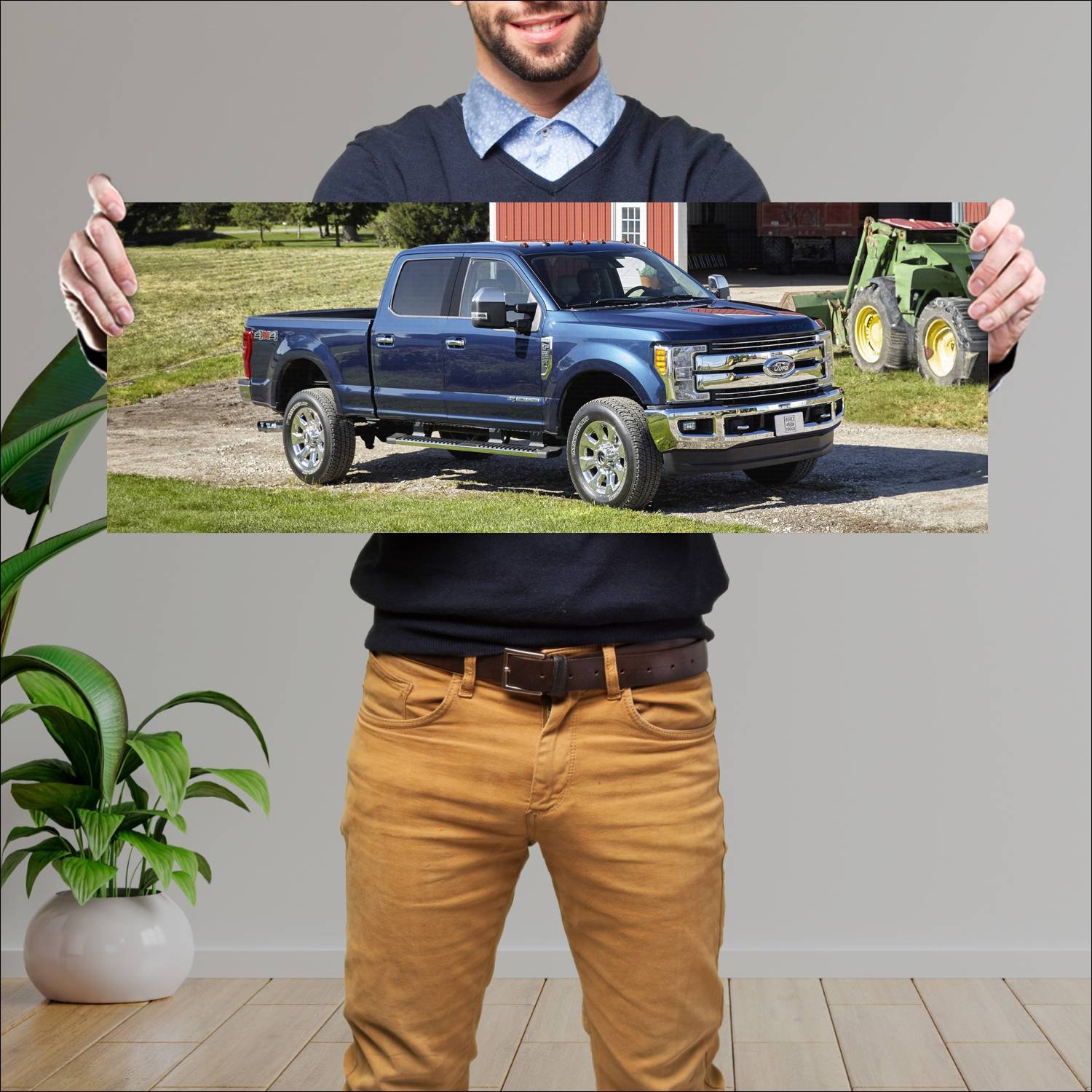 Cuadro grande 30x80cm 2017 ford f 250 super duty l 193 Ford