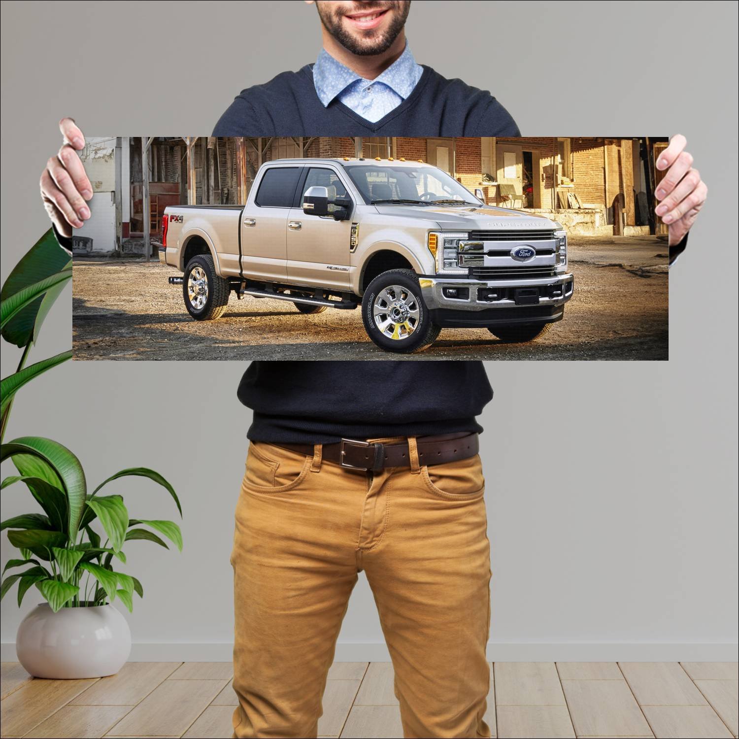 Cuadro grande 30x80cm 2017 ford f 350 super duty k 197 Ford