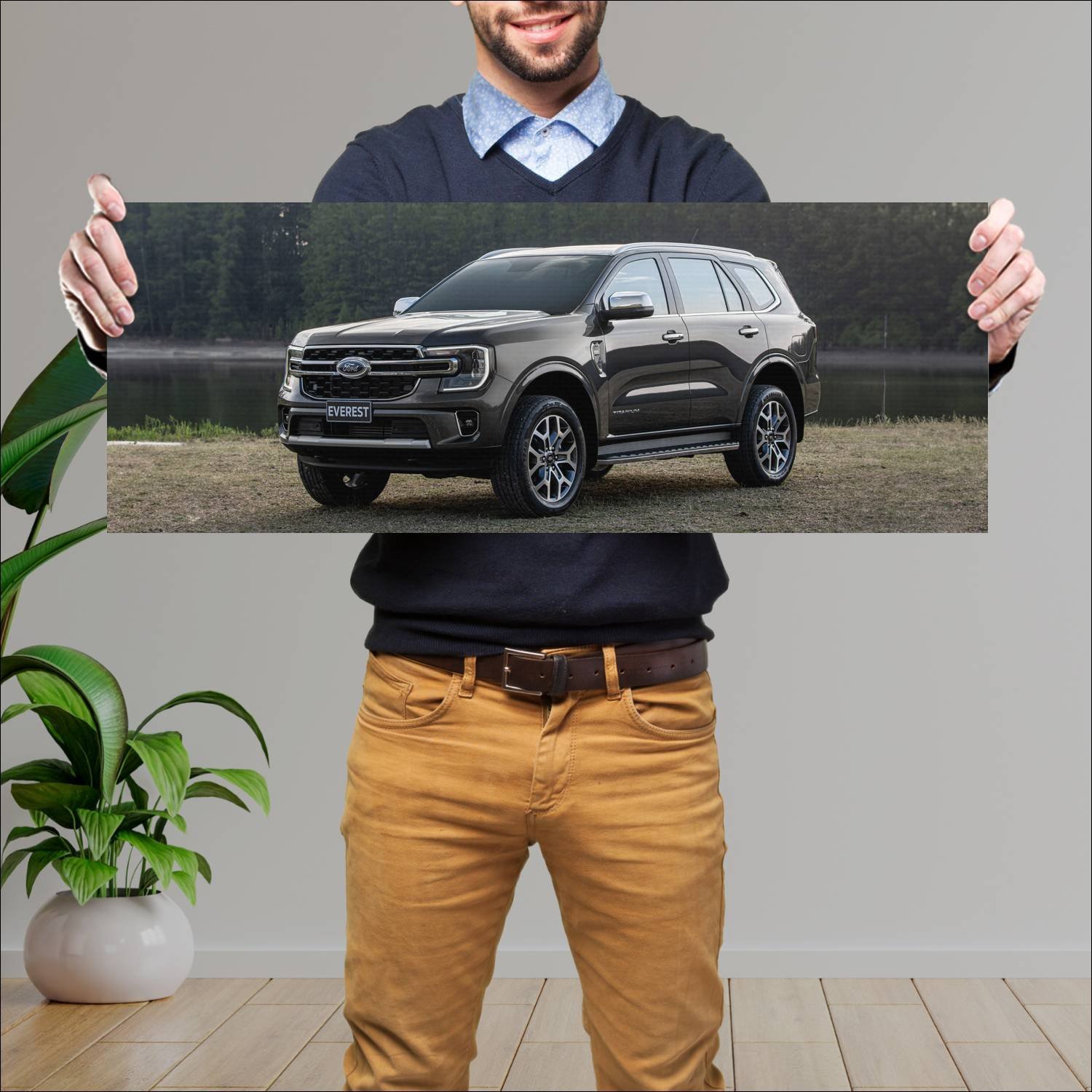 Cuadro grande 30x80cm 2022 ford everest th auto 380 Ford