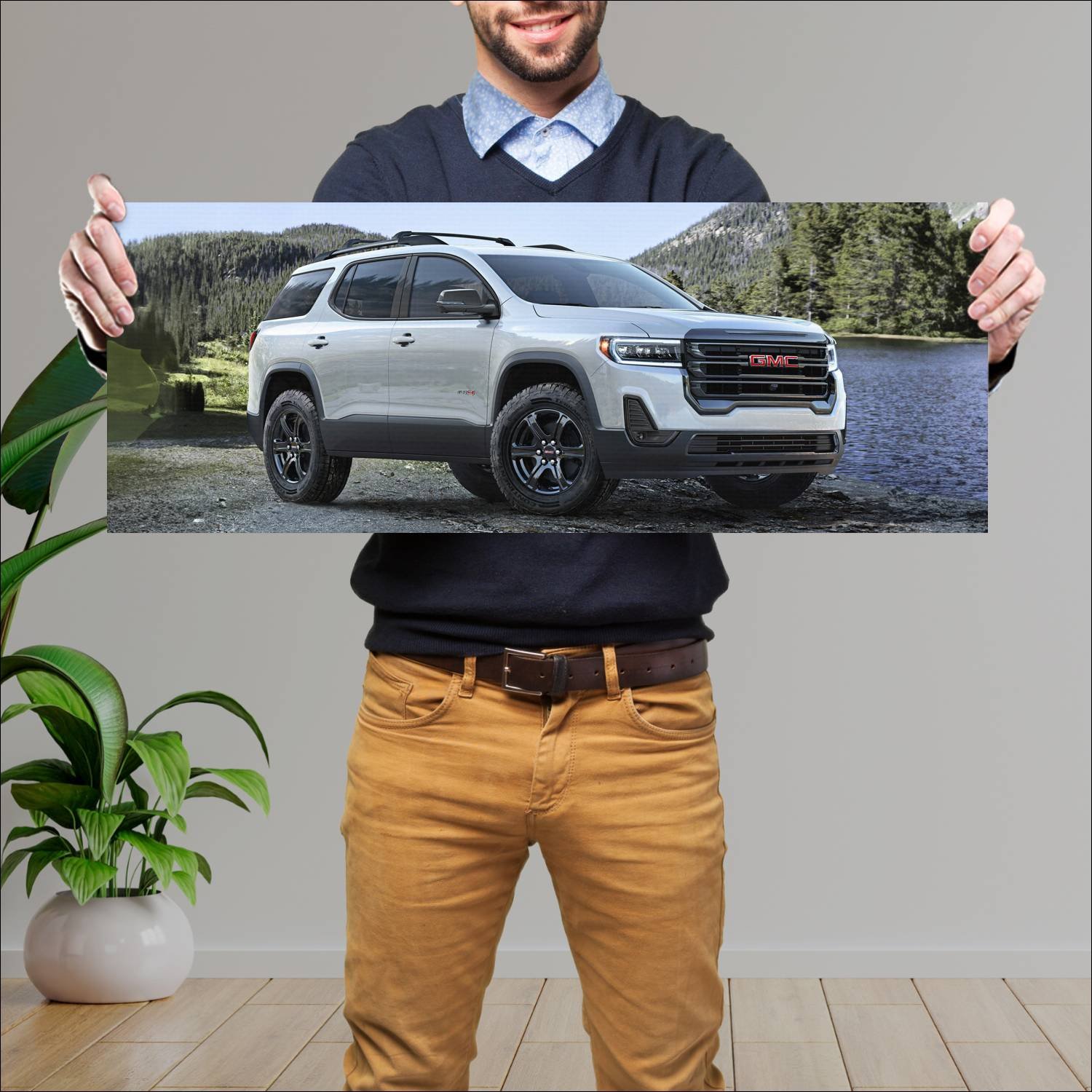 Cuadro grande 30x80cm 2020 gmc acadia at4 auto 46 GMC