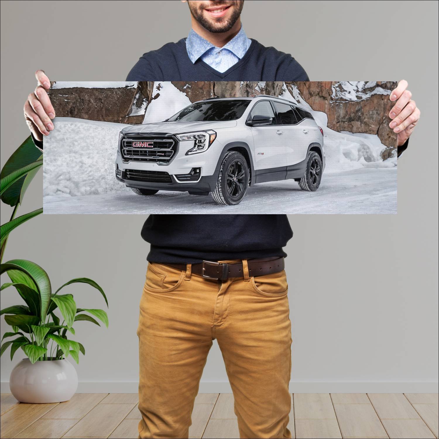 Cuadro grande 30x80cm 2022 gmc terrain at4 auto 61 GMC