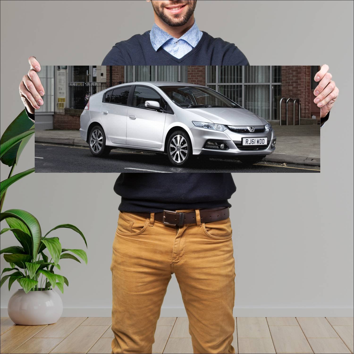 Cuadro grande 30x80cm 2012 honda insight uk 5811 45 Honda