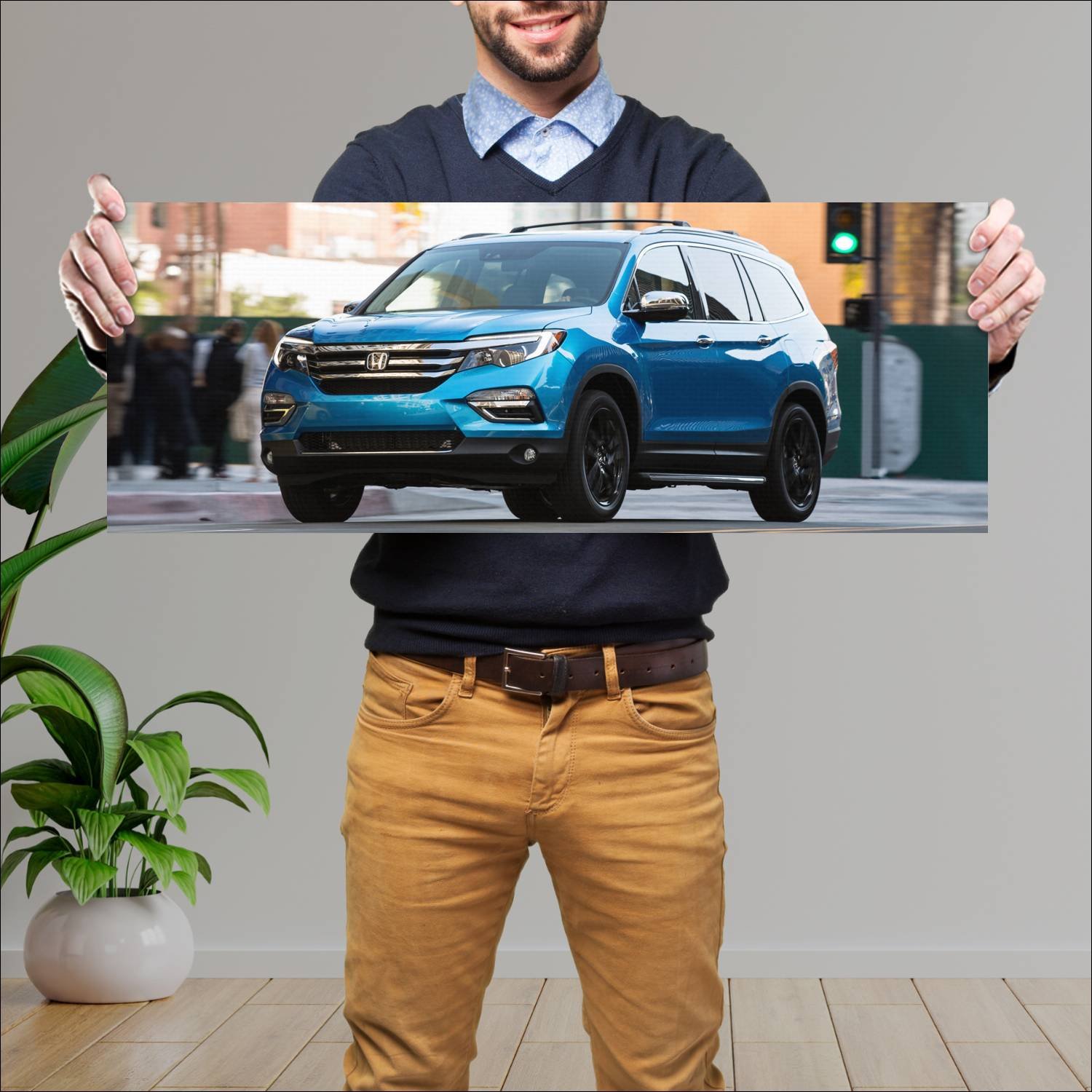 Cuadro grande 30x80cm 2016 honda pilot accessory p 99 Honda