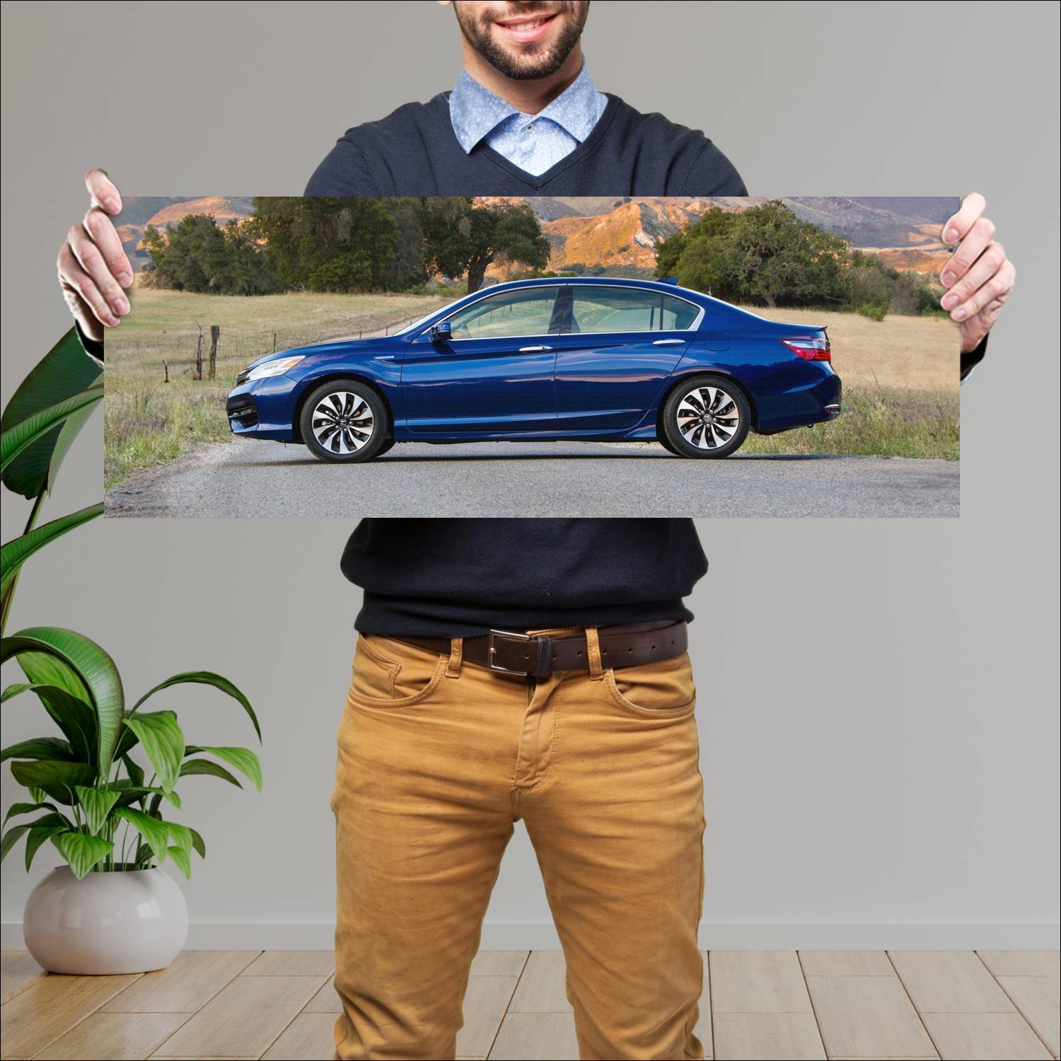 Cuadro grande 30x80cm 2017 honda accord hybrid tou 101 Honda