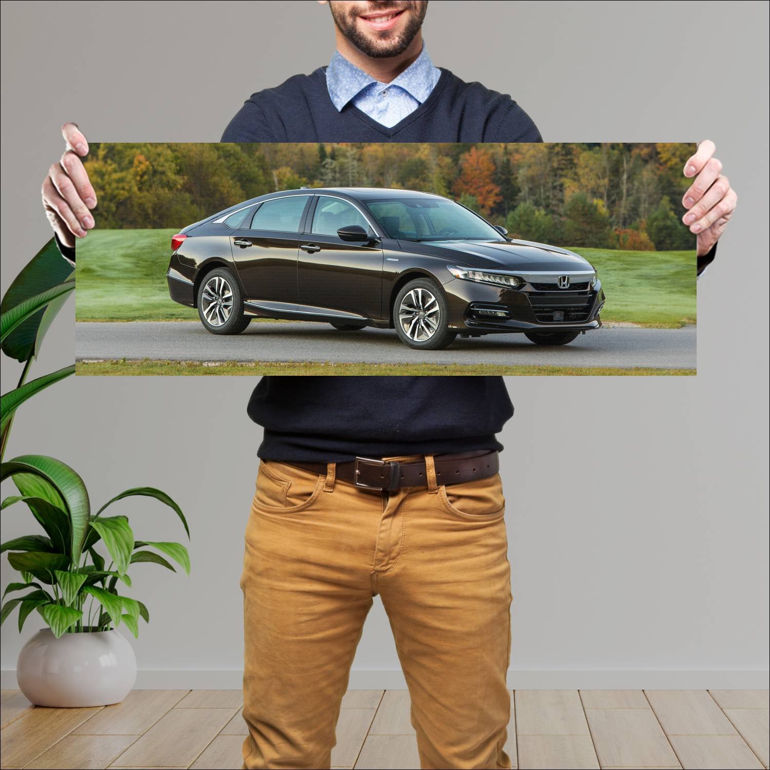 Cuadro grande 30x80cm 2018 honda accord hybrid tou 135 Honda
