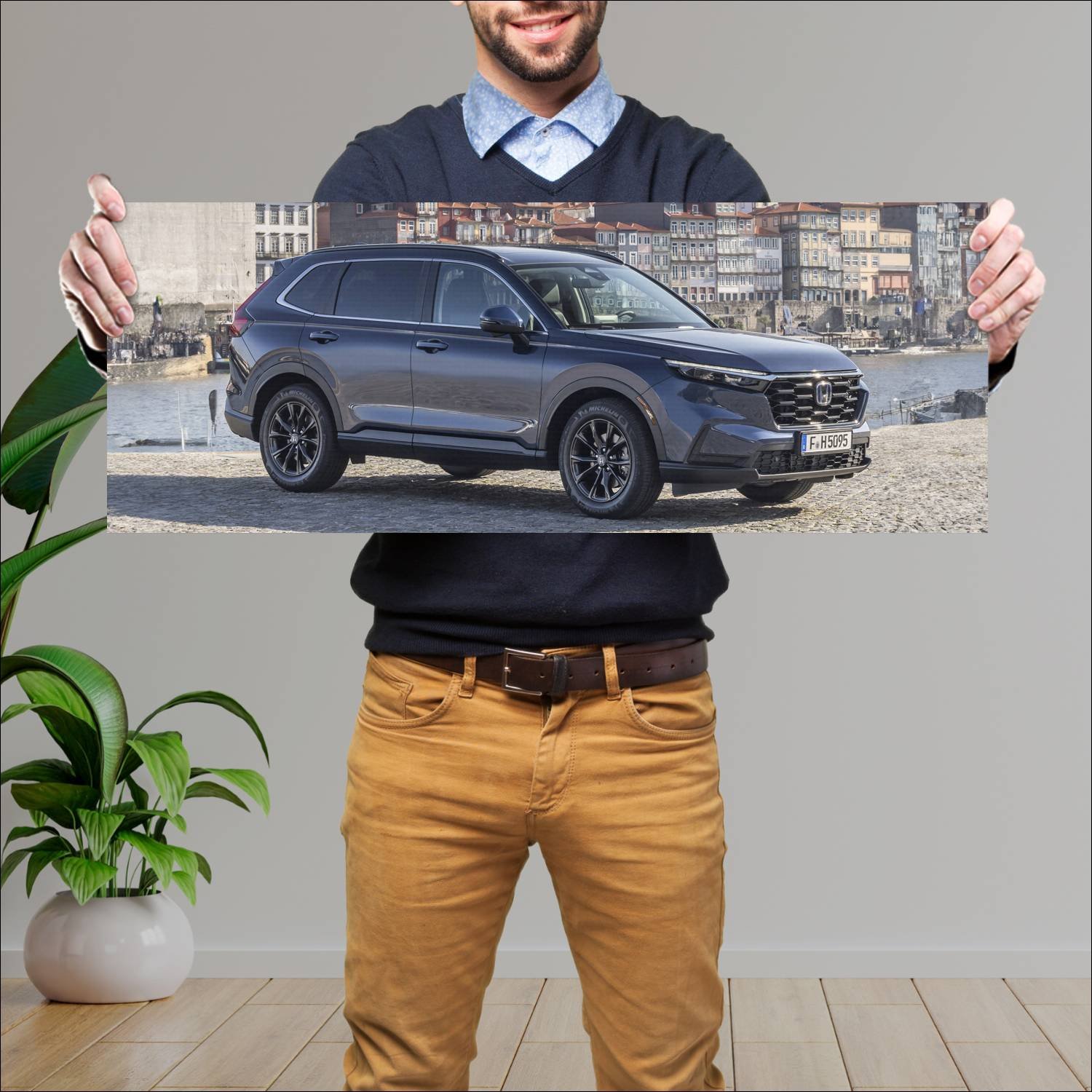 Cuadro grande 30x80cm 2023 honda cr v e hev eu 120 218 Honda