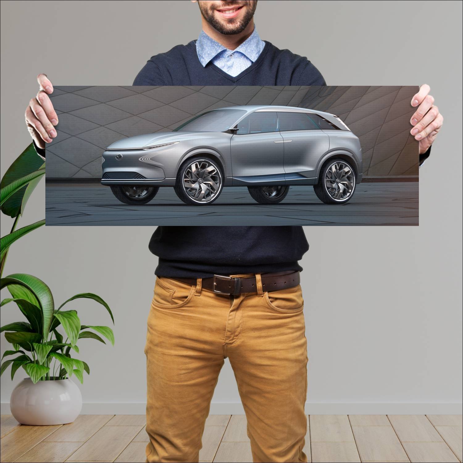 Cuadro grande 30x80cm 2017 hyundai fe fuel cell co 98 Hyundai