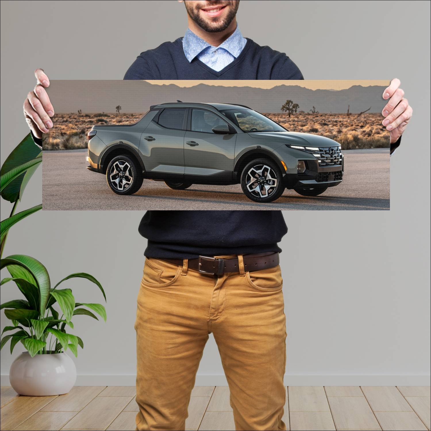 Cuadro grande 30x80cm 2022 hyundai santa cruz us 1 239 Hyundai
