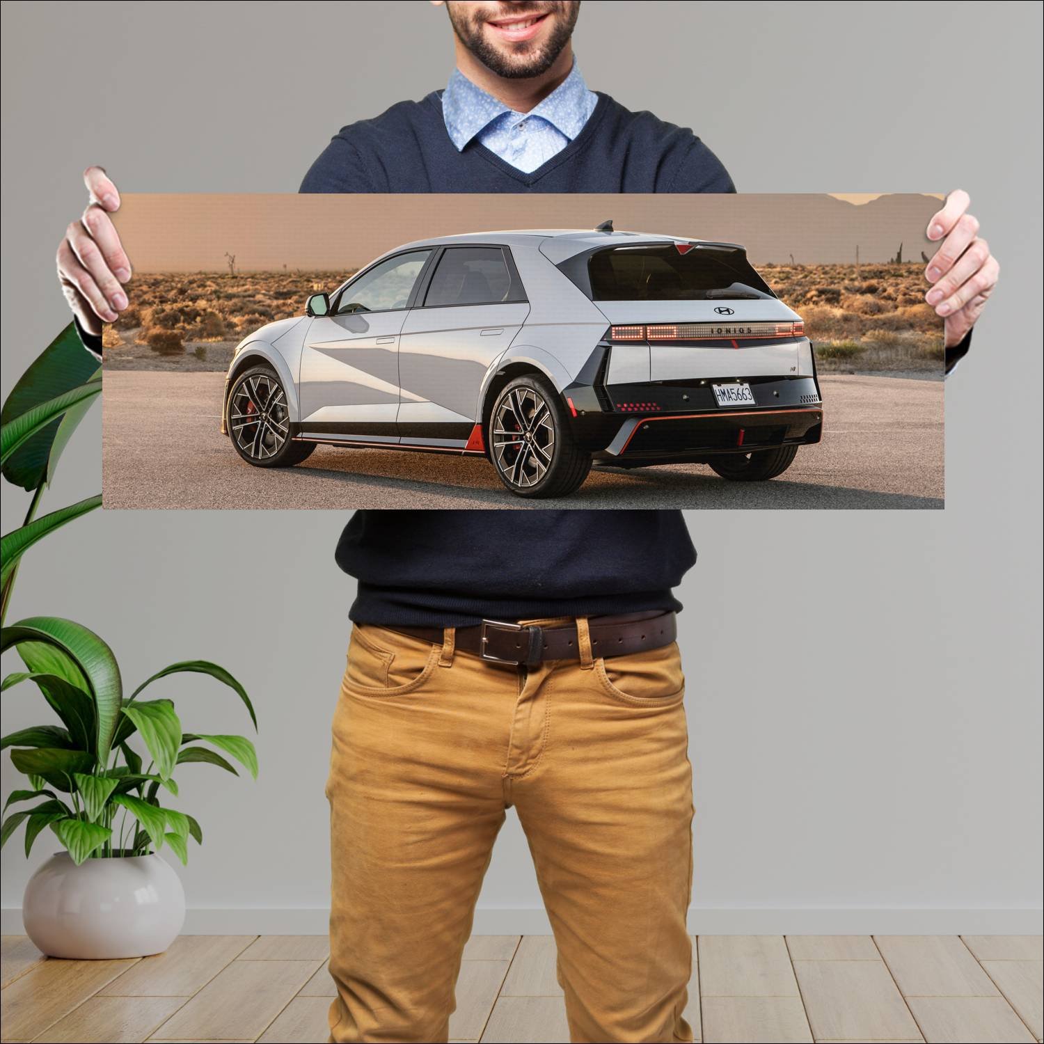 Cuadro grande 30x80cm 2025 hyundai ioniq 5 n us 12 272 Hyundai